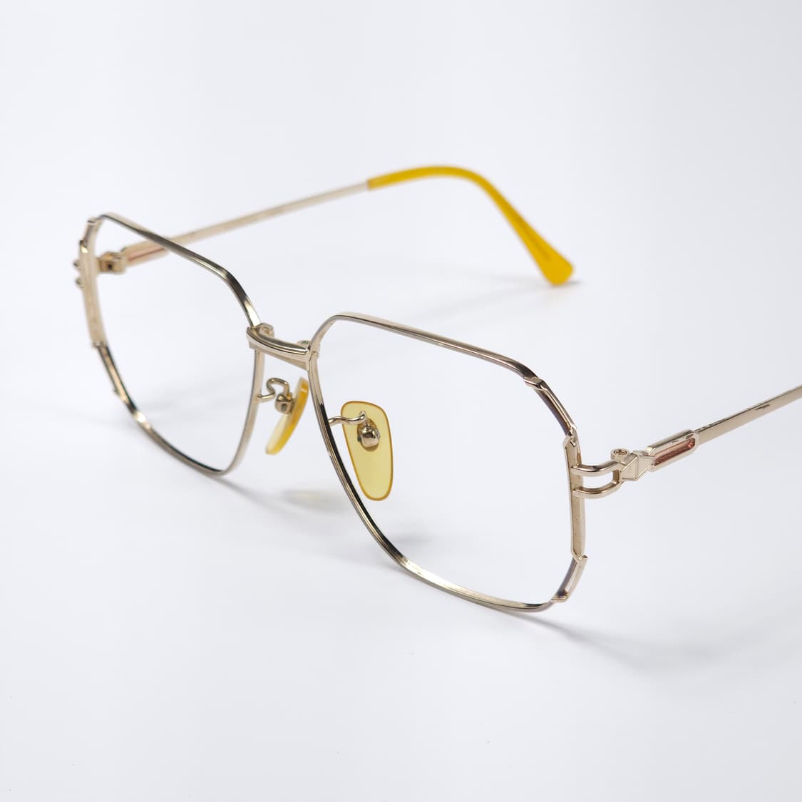 80's 프랑스 빈티지 금테 안경 상품이미지4