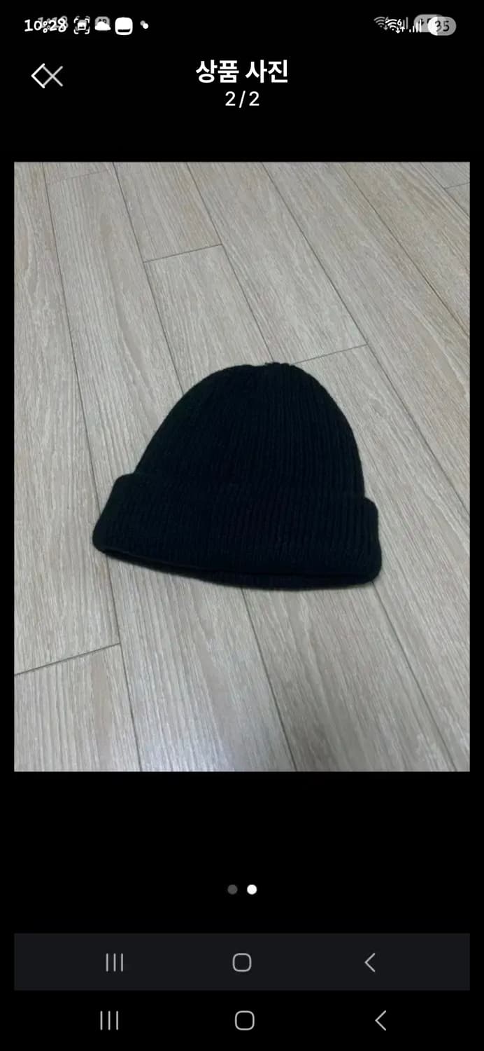 [아디다스]블랙 숏비니(컨디션 상) 상품이미지2