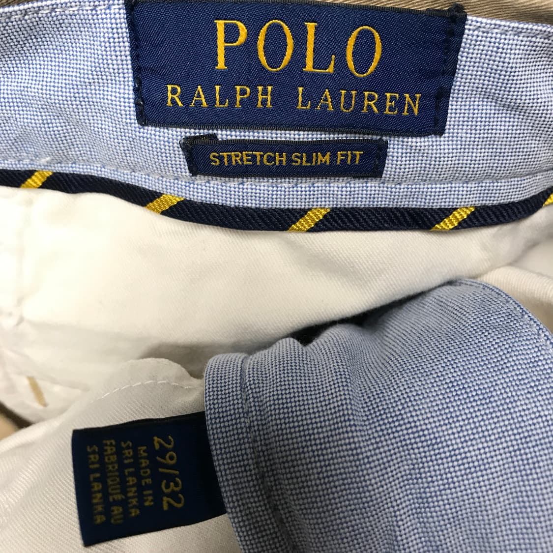 폴로 랄프로렌 베이지 멀티 자수 치노 팬츠 29/32 상품이미지6