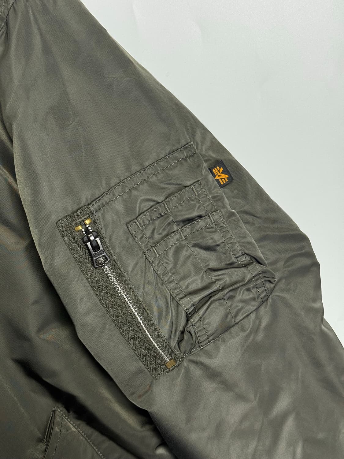 알파 인더스트리 재팬 오버핏 MA-1 MA1 플라이트 자켓 항공점퍼 XL 상품이미지4