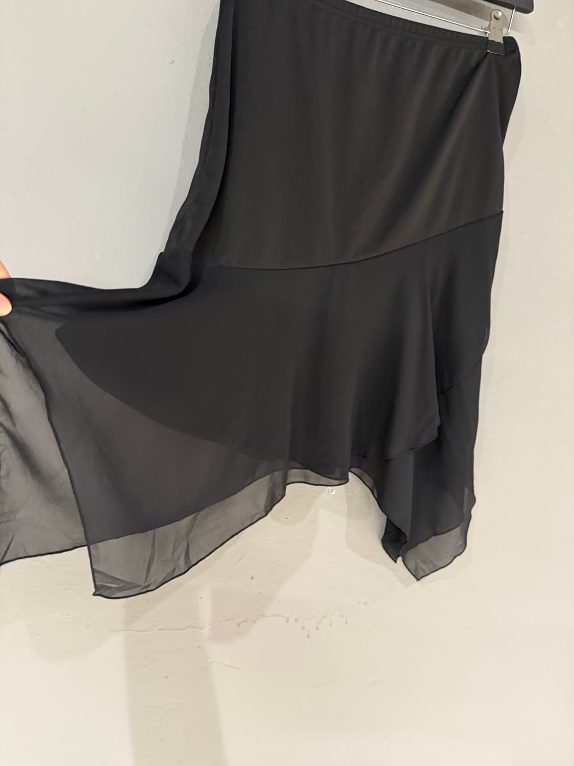 diagonal cutting detail skirt 상품이미지7