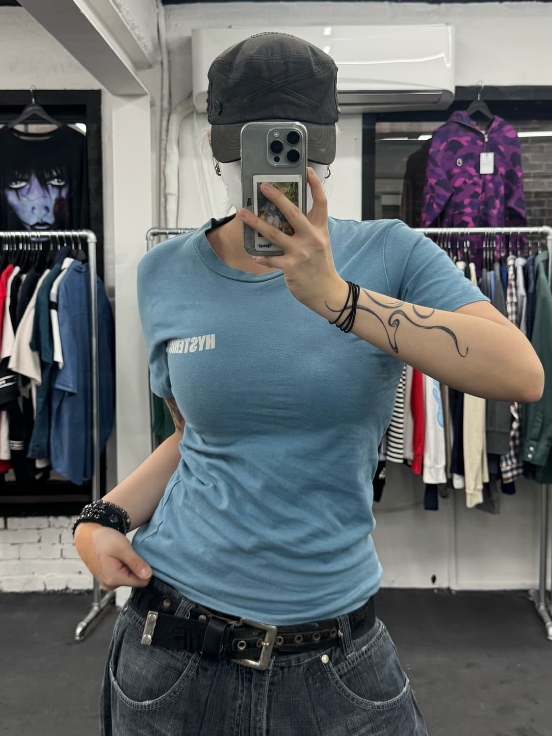 히스테릭 글래머 히스걸 티셔츠 상품이미지5