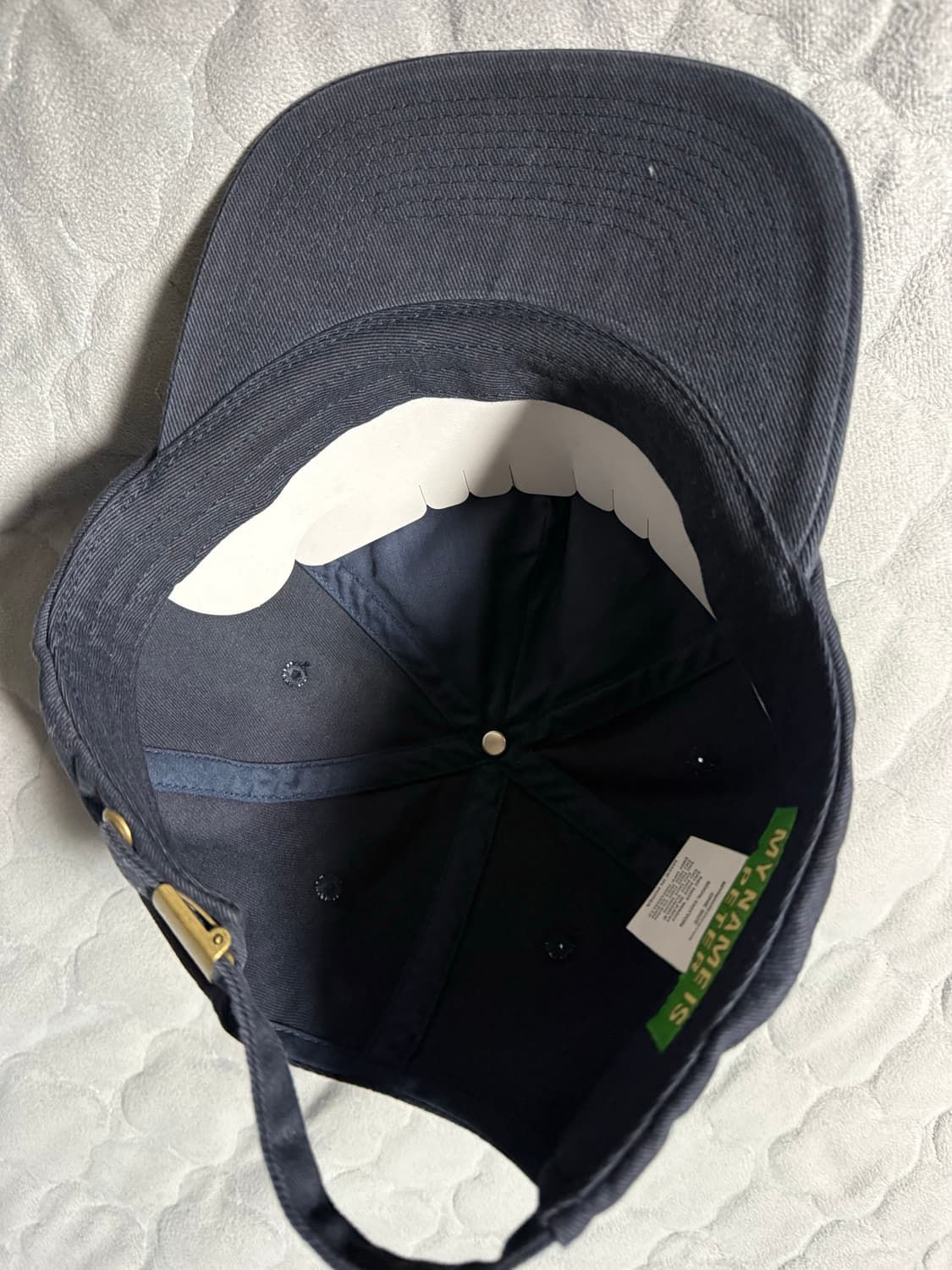 마이네임이즈피터 캡 남노  상품이미지2