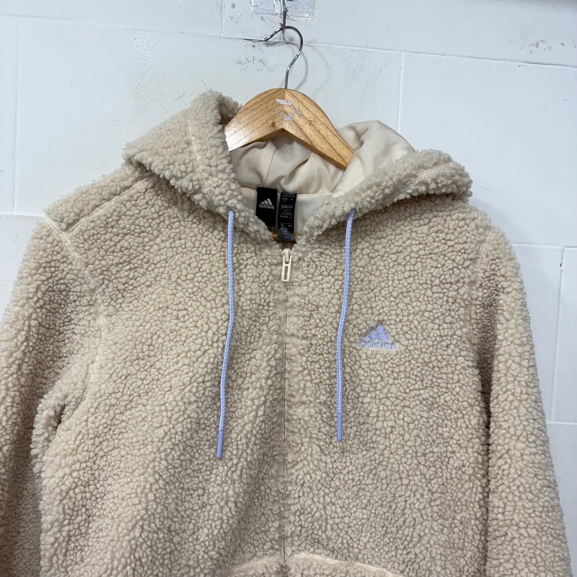 아디다스 뽀글이 플리스 자켓 상품이미지2