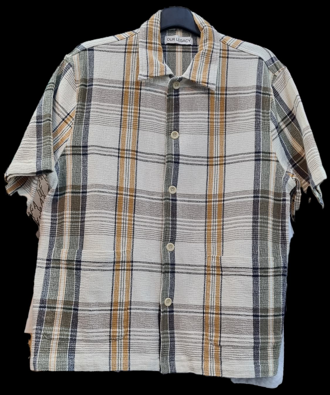 아워레가시 체크 반팔 셔츠 50 상품이미지1