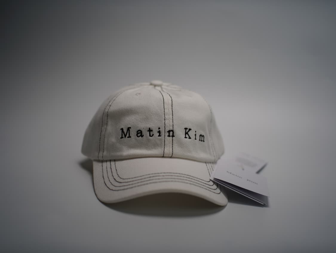 Martin kim 볼캡 새 상품 상품이미지2