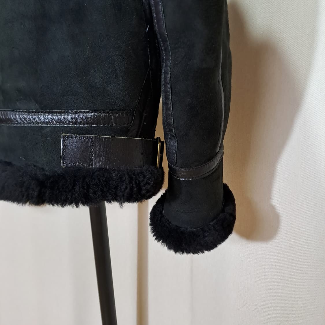 (택포) 시어링 양가죽 양털 type-3 무스탕 M B18 상품이미지6