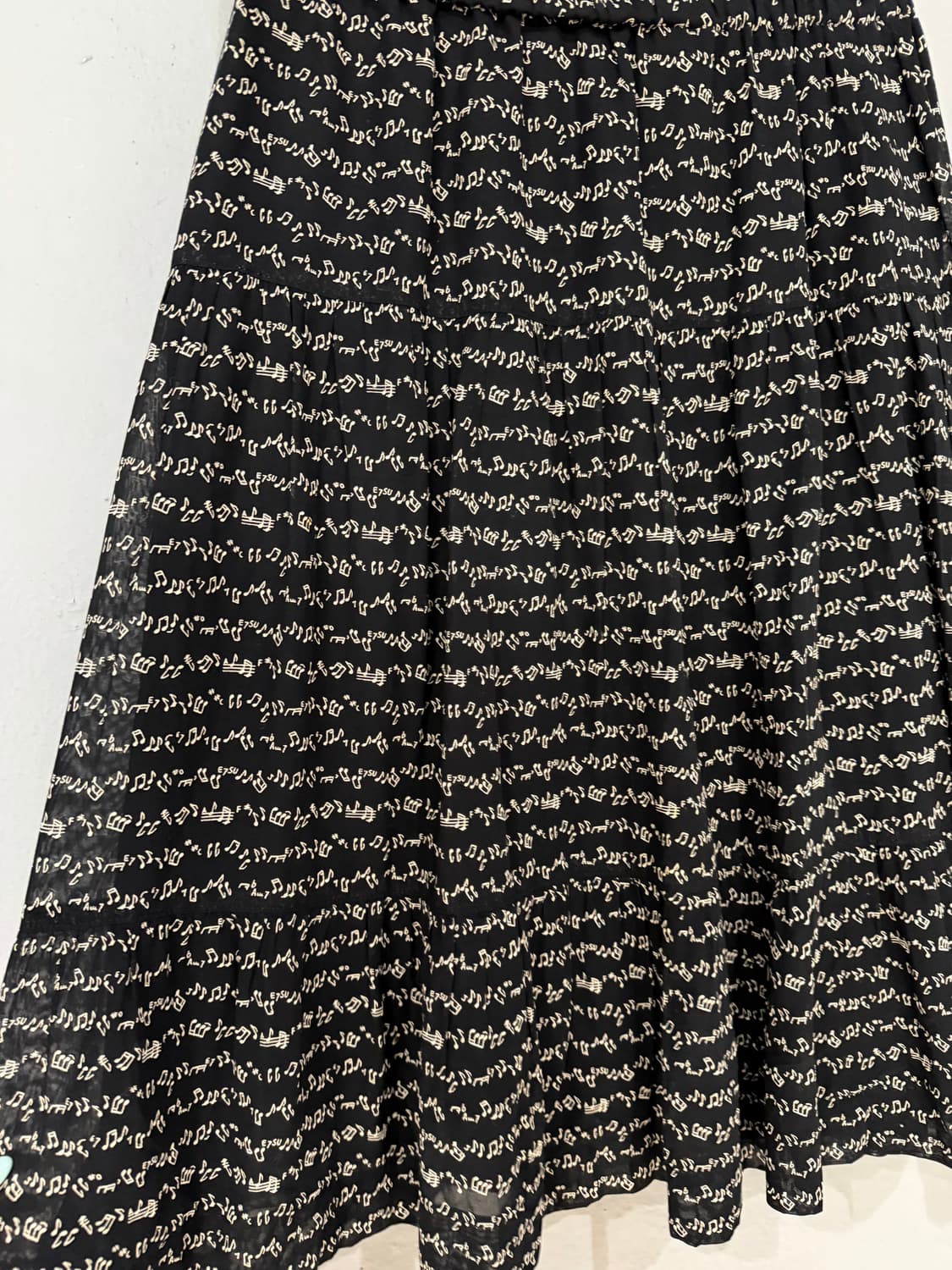 🎵🎶 pattern detail can-can skirt 상품이미지7