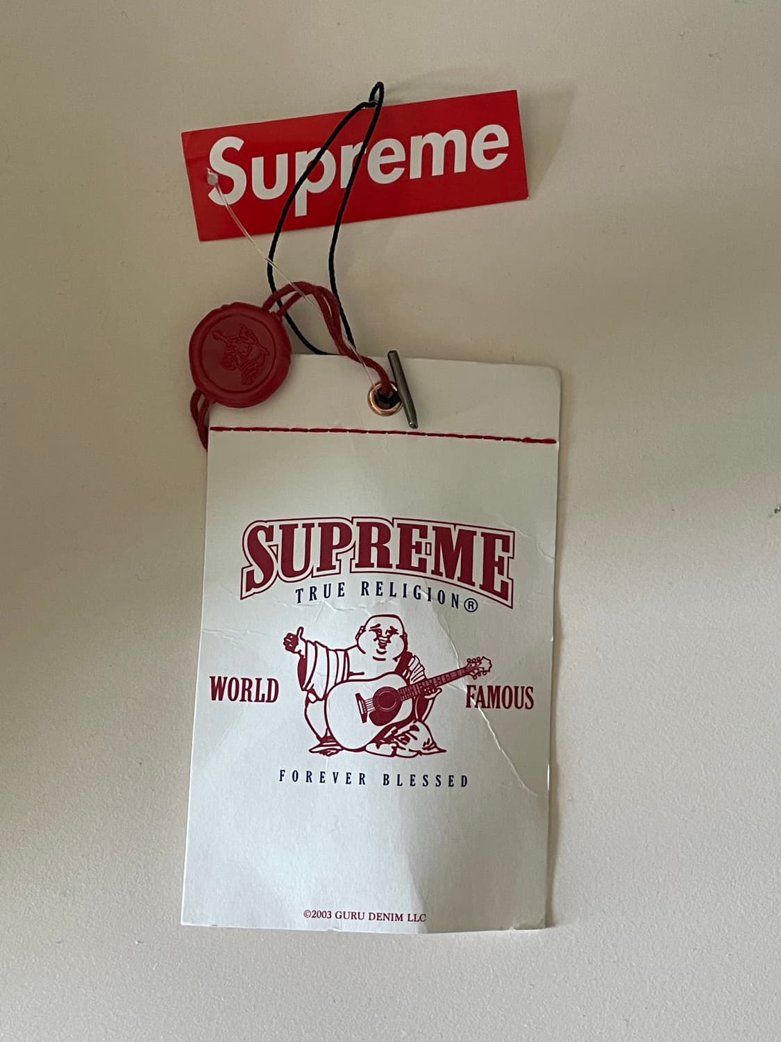 [XL] 슈프림 트루릴리젼 후드집업 상품이미지2