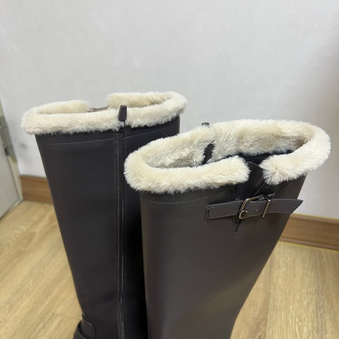 엘칸토 롱부츠 2.5cm 235 브라운 상품이미지3