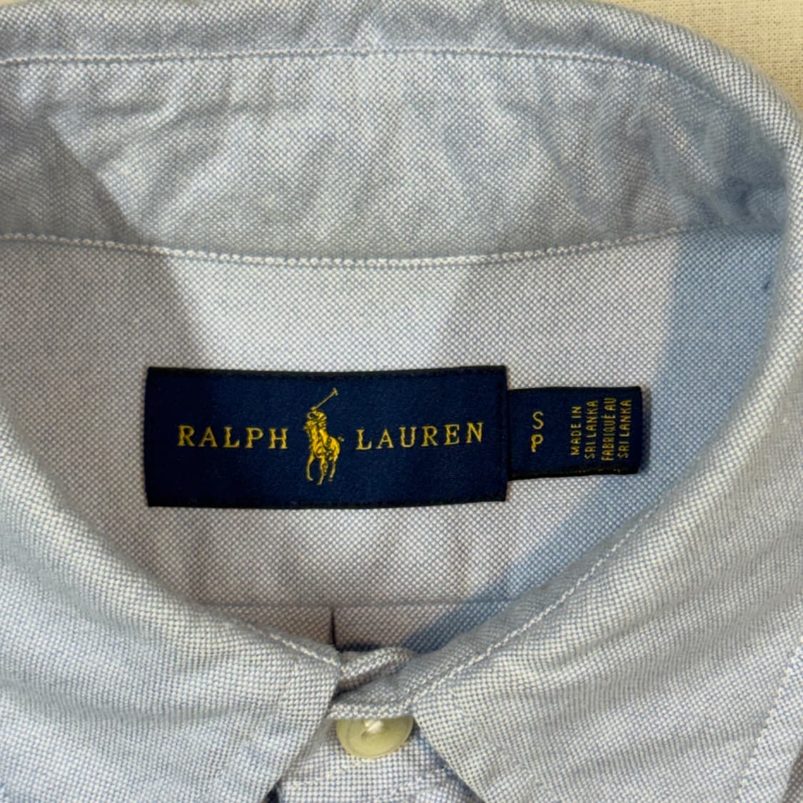 S) 폴로 랄프로렌 클래식 옥스포드 셔츠 하늘색 상품이미지6