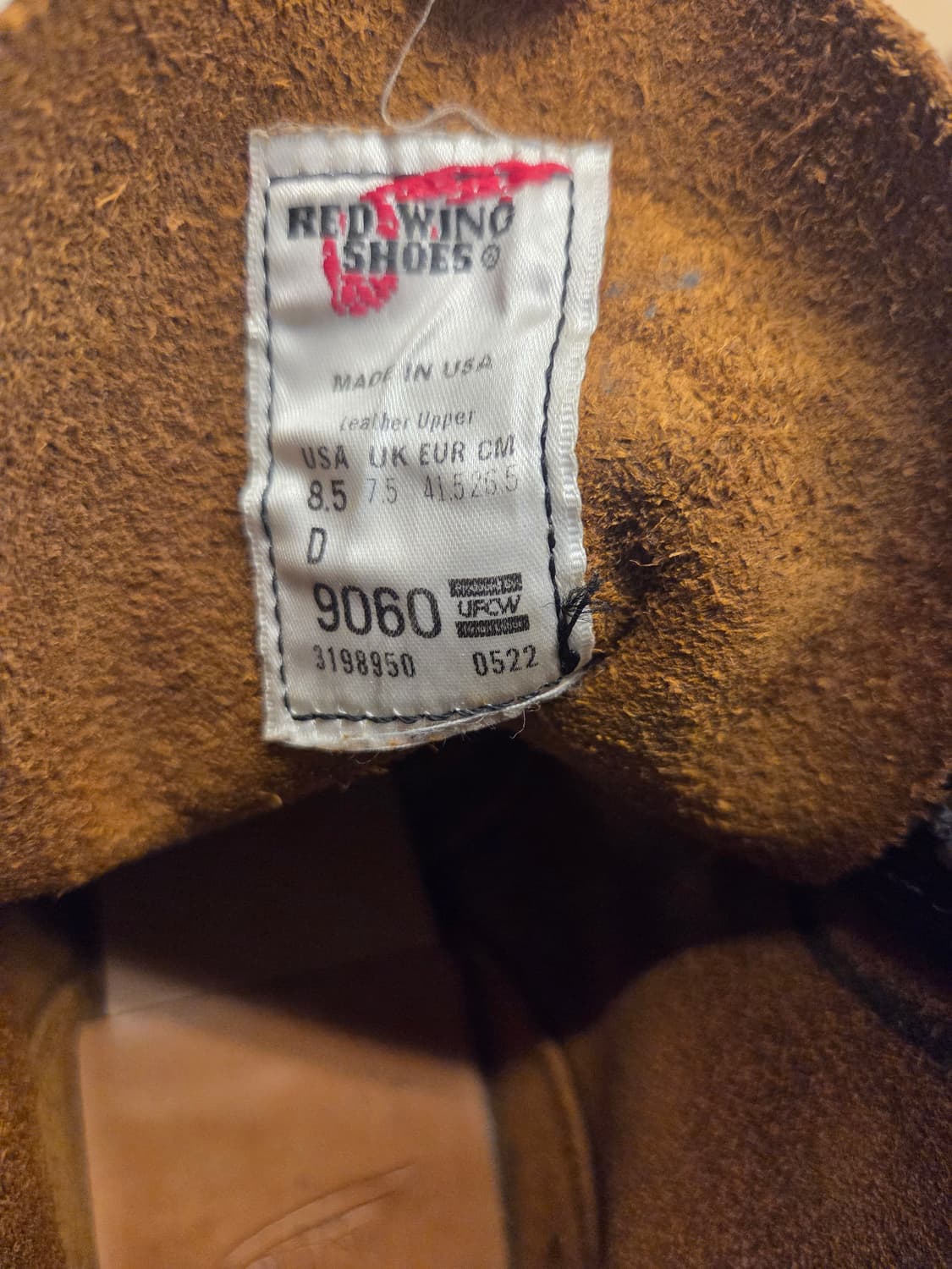 레드윙 9060 벡맨 플랫박스 8.5 상품이미지6