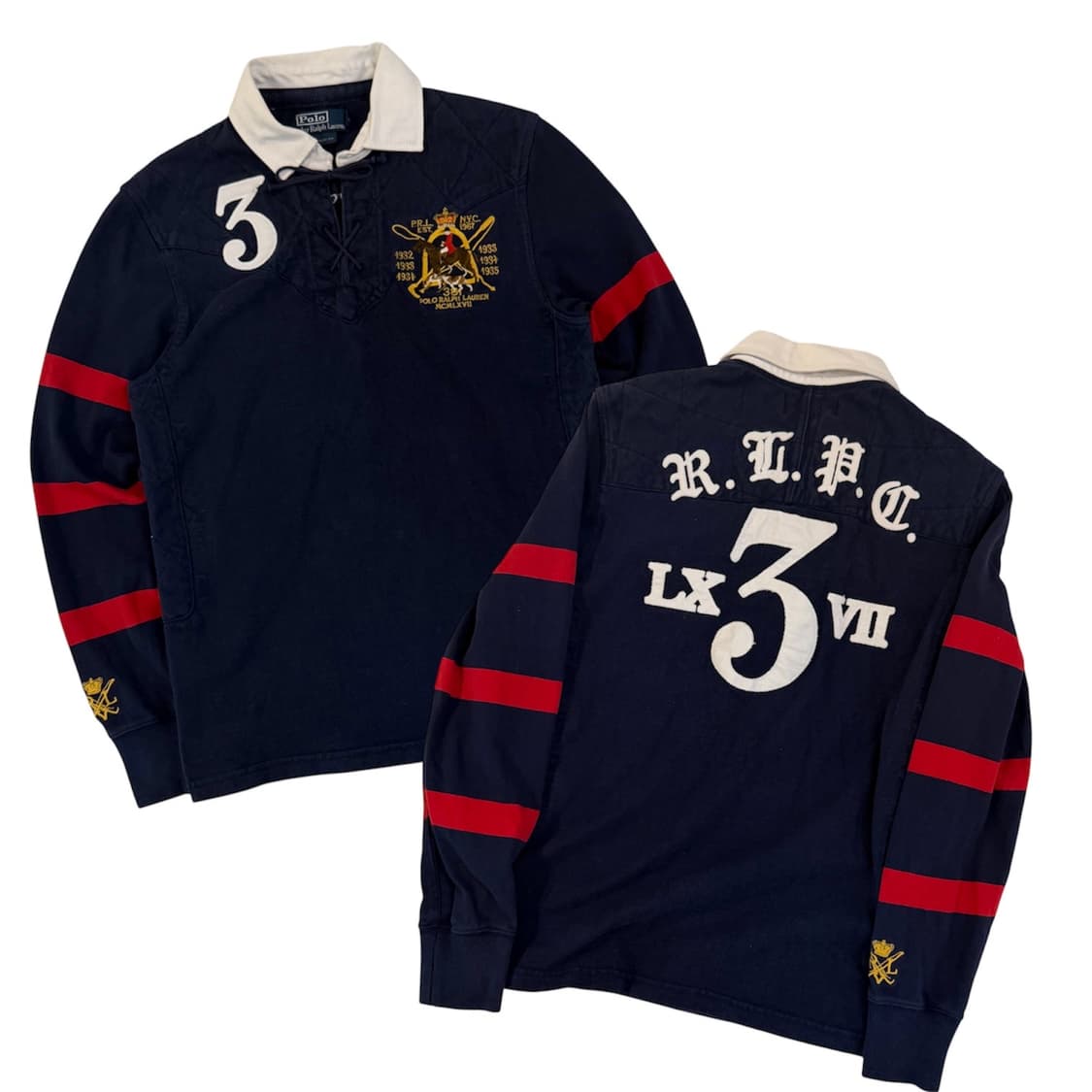 희귀) 폴로 빅포니 치프키프 아노락 롱슬리브 럭비티 상품이미지1
