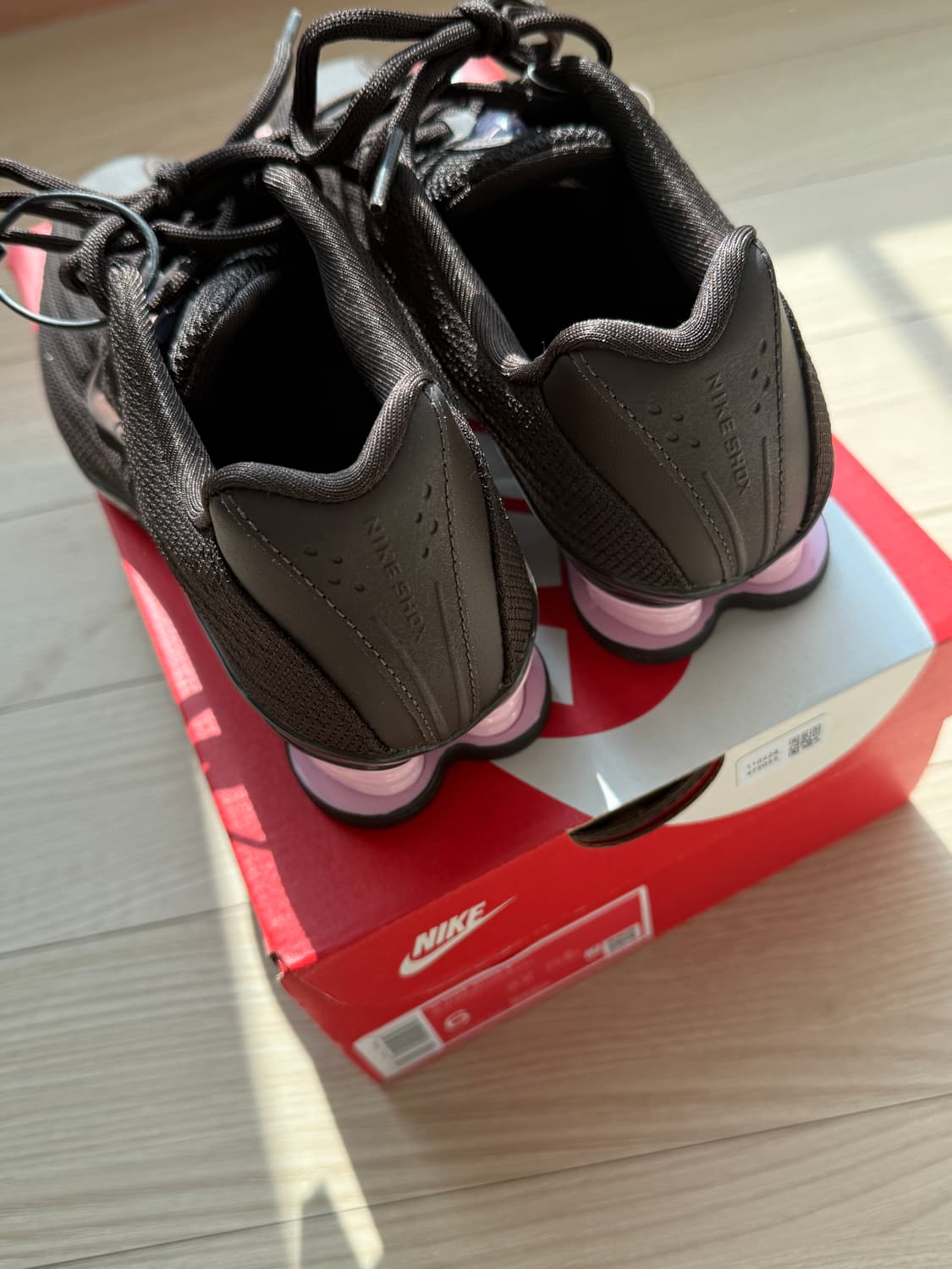 새상품) 나이키 샥스 벨벳브라운라이트초코 230 상품이미지6