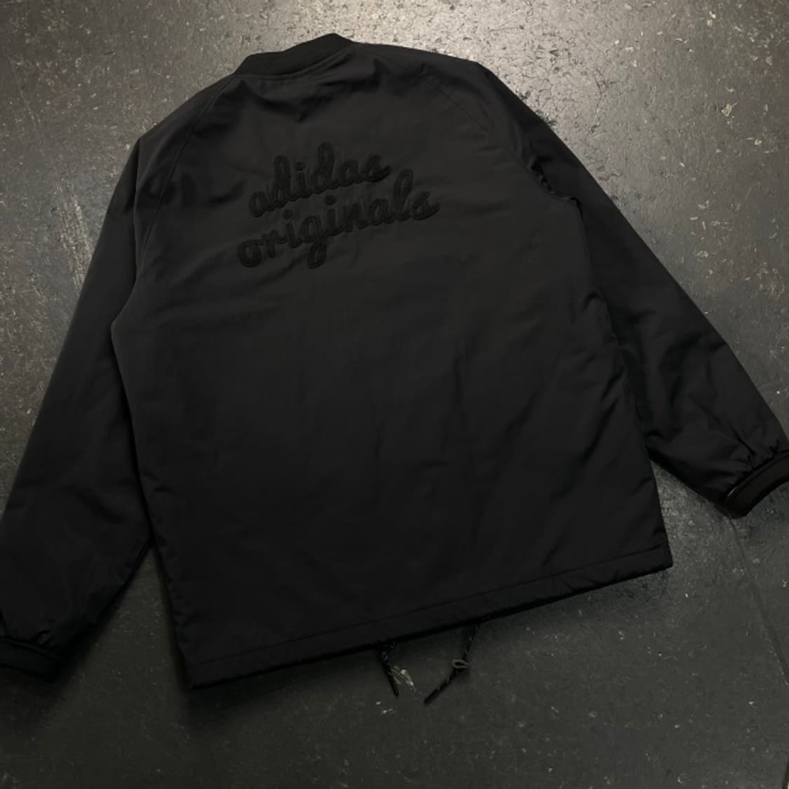 105 아디다스 엠브로이드 누빔 코치 자켓  상품이미지6