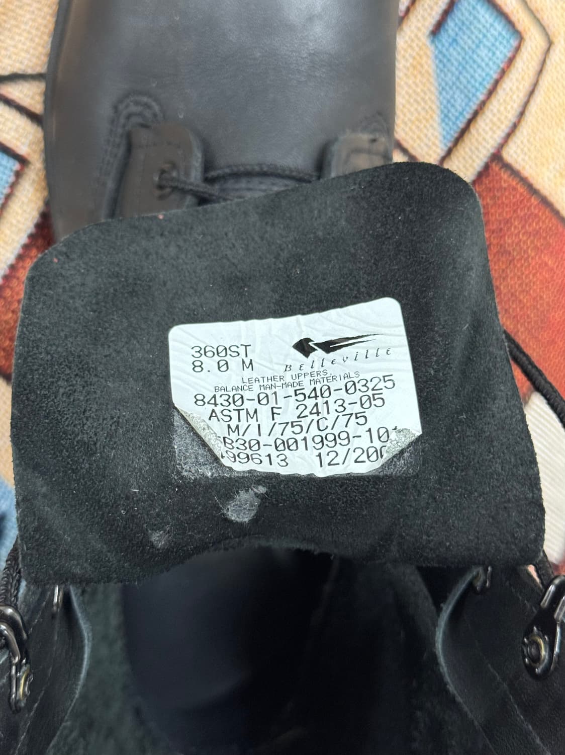 베르빌 군화 360ST 8.0M 상품이미지5