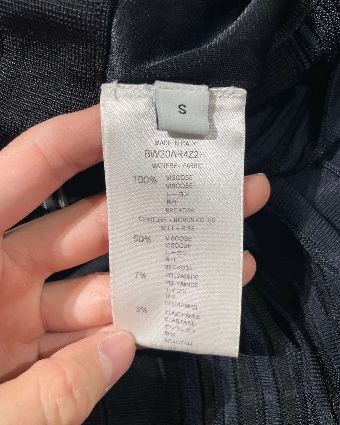 지방시 플리츠 슬리브리스 비스코스 롱 원피스 상품이미지8