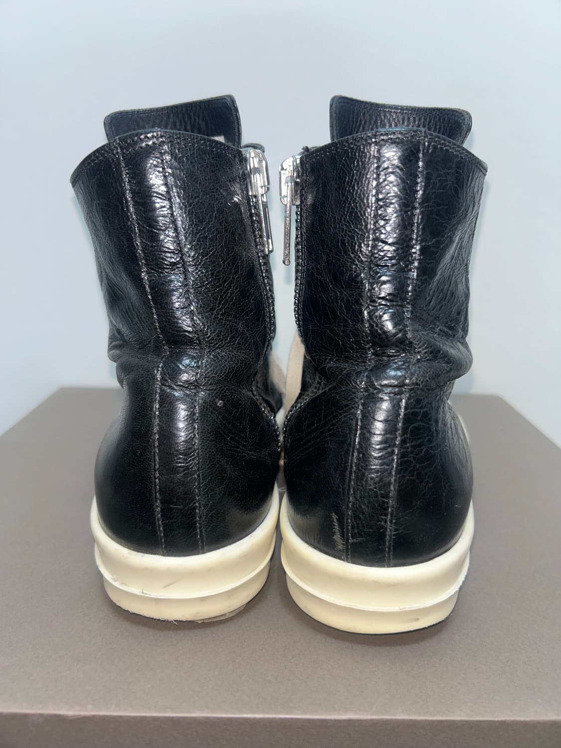 릭오웬스 컨버스 라몬즈 카프스킨 39.5 상품이미지4