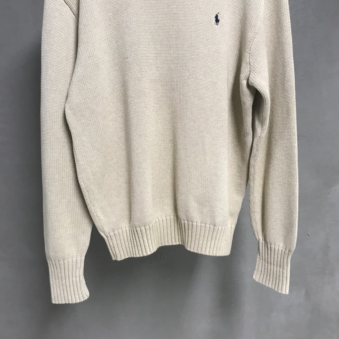 폴로 랄프로렌 베이지 니트 100 상품이미지3