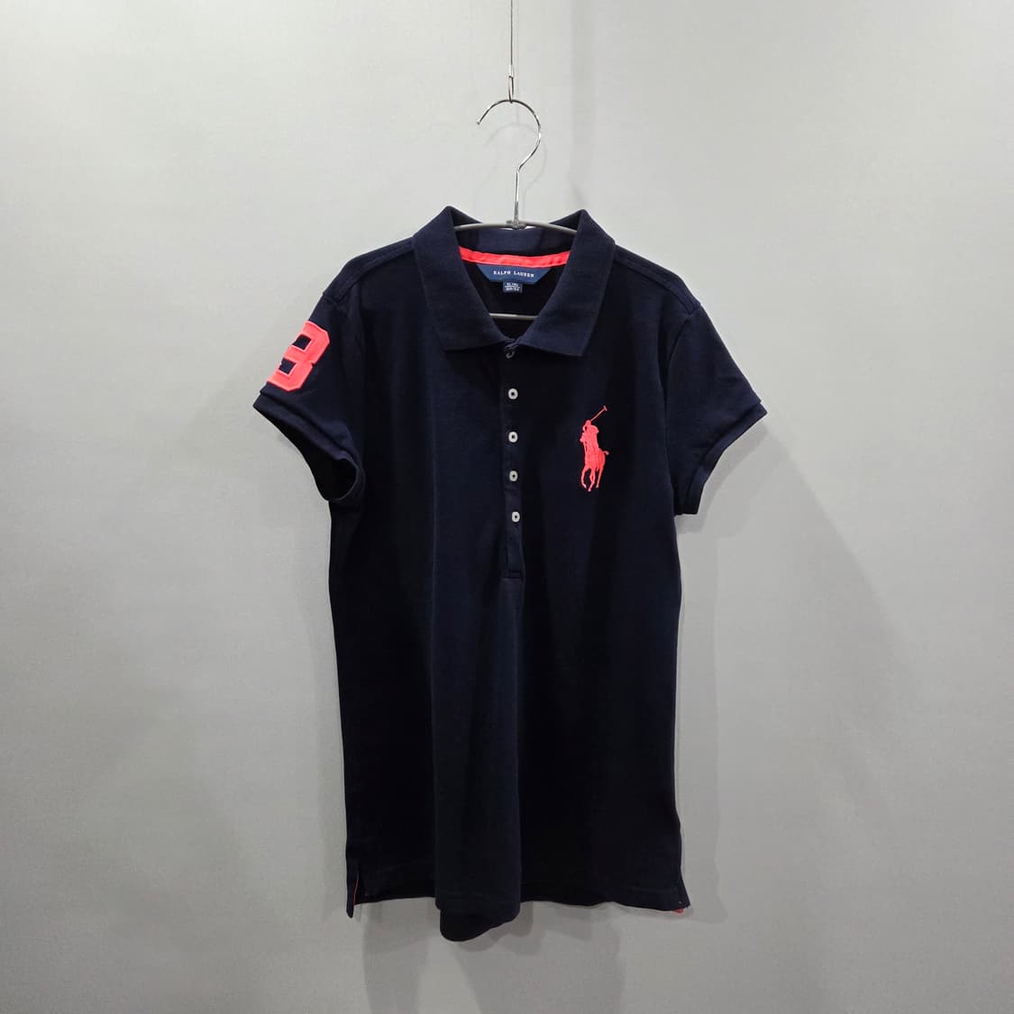 폴로랄프로렌 걸즈 빅포니 피케 카라 반팔티 XL/16  상품이미지1