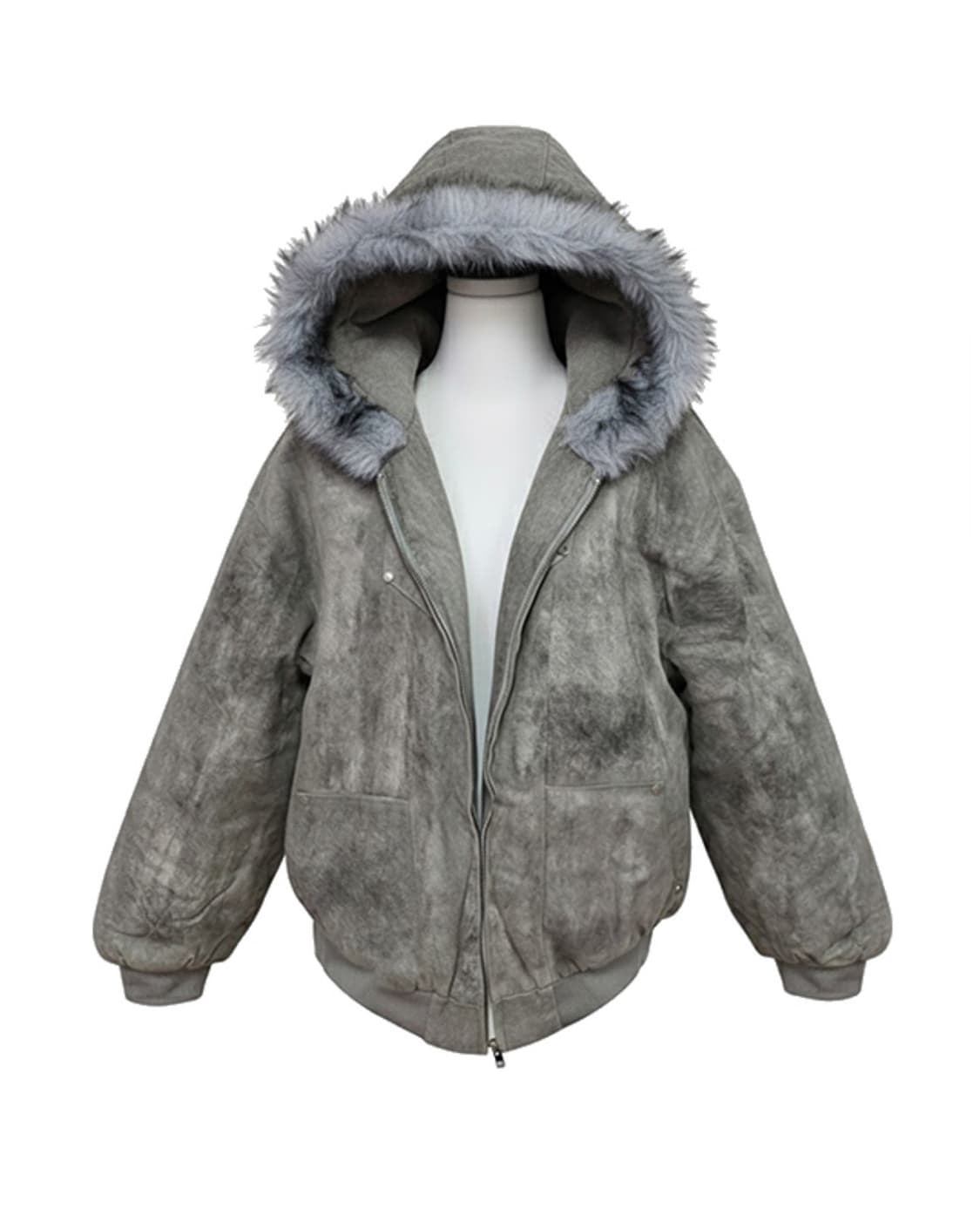 워싱 컬러 후드 점퍼 상품이미지1