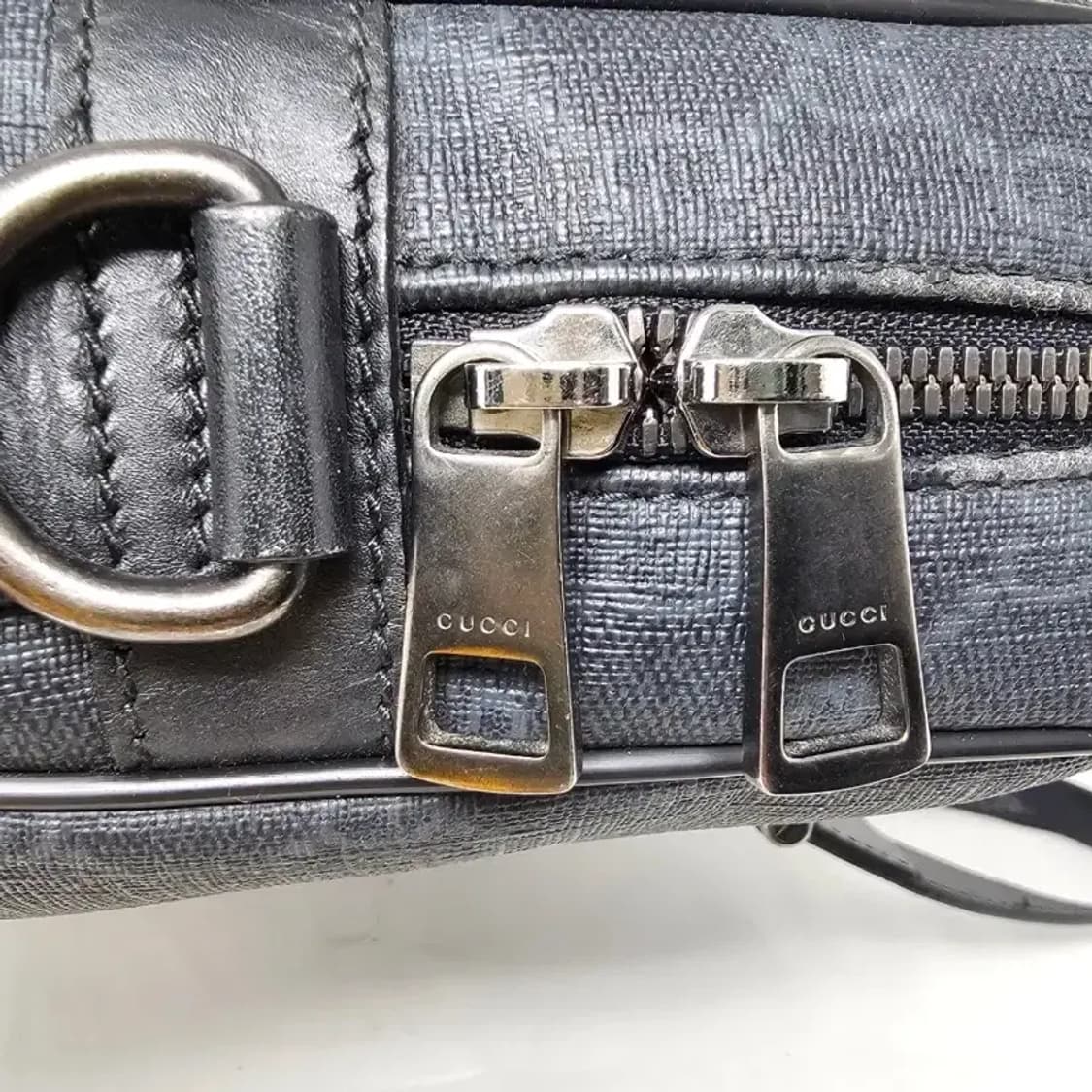 정품 구찌 GG 수프림 블랙 서류 가방 상품이미지9