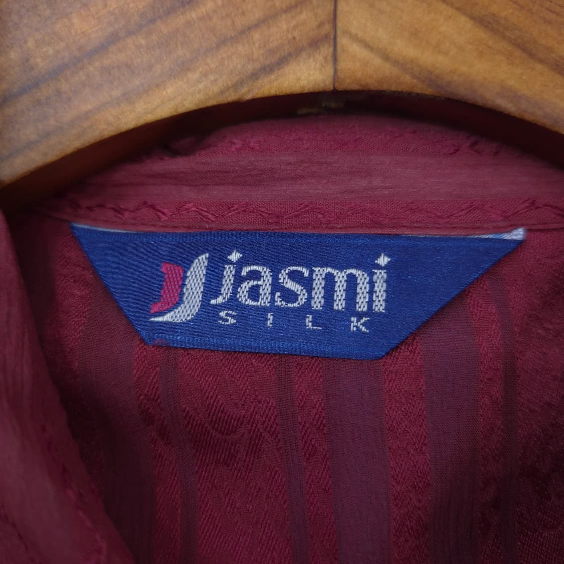 Jasmine SILK 버건디 블라우스 상품이미지9
