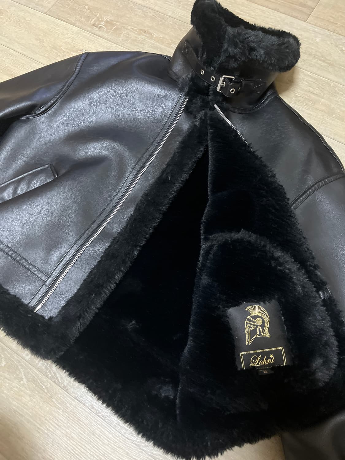 론트 무스탕 상품이미지4