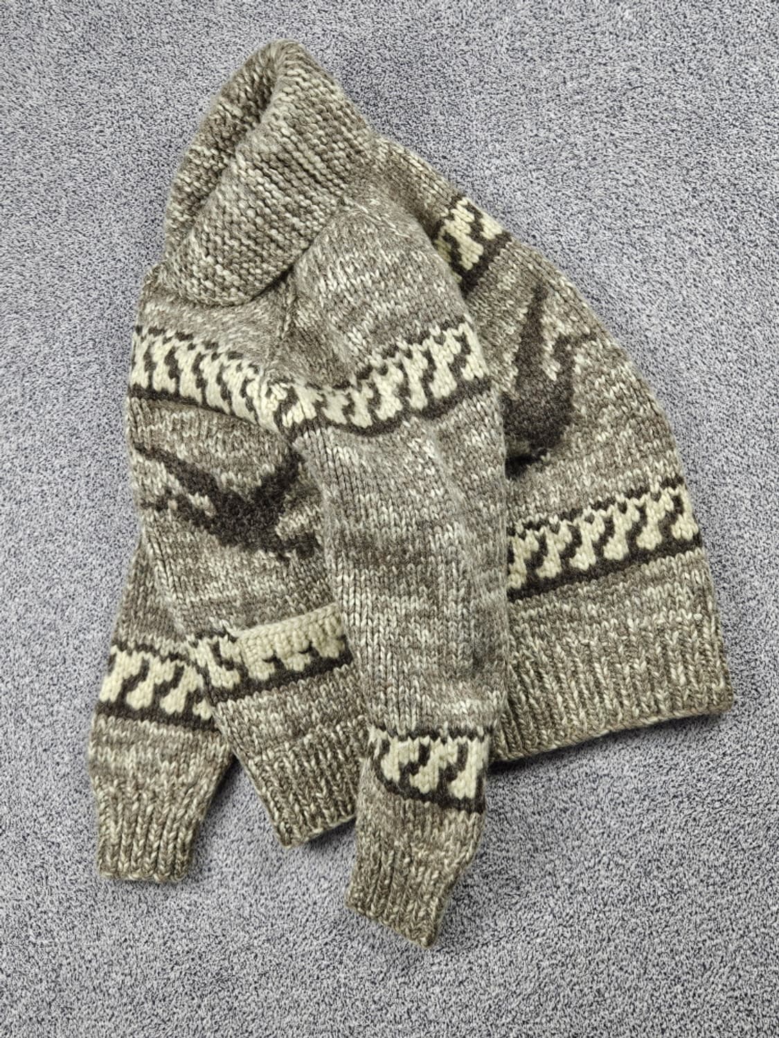 캐나다 핸드메이드 코위찬 스웨터 니트집업 ( 상세설명참조 ) / 9972 상품이미지3