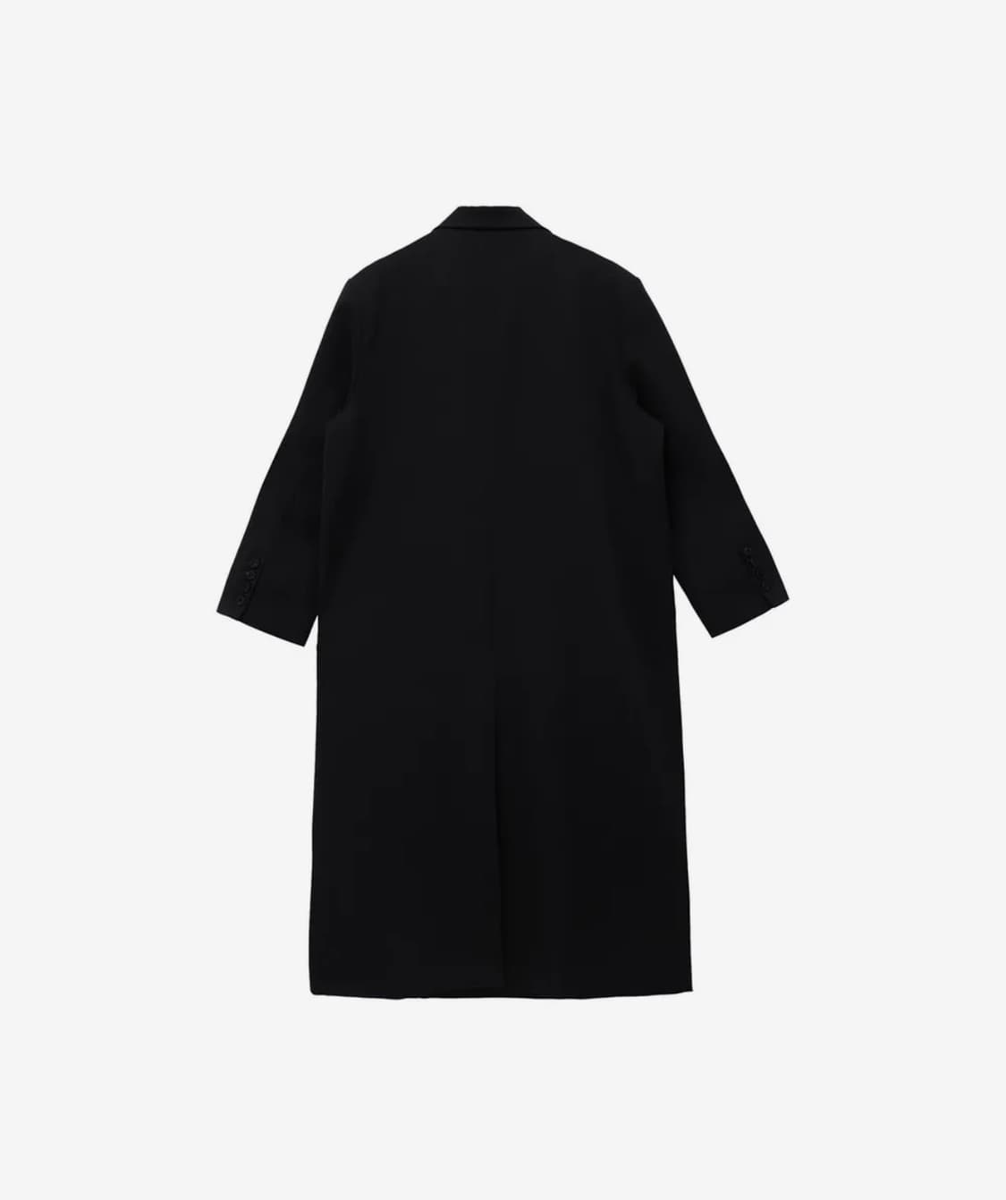 트리밍버드 Peaked Lapel Maxi Coat [ Black ] 상품이미지3