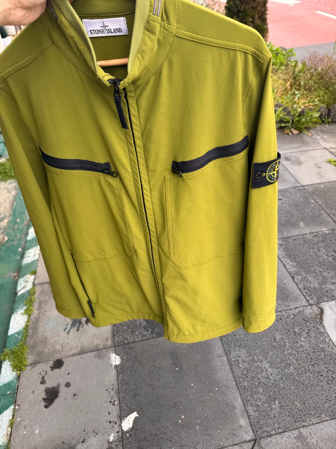 스톤아일랜드 봄 자켓 정품 qr l size 상품이미지1