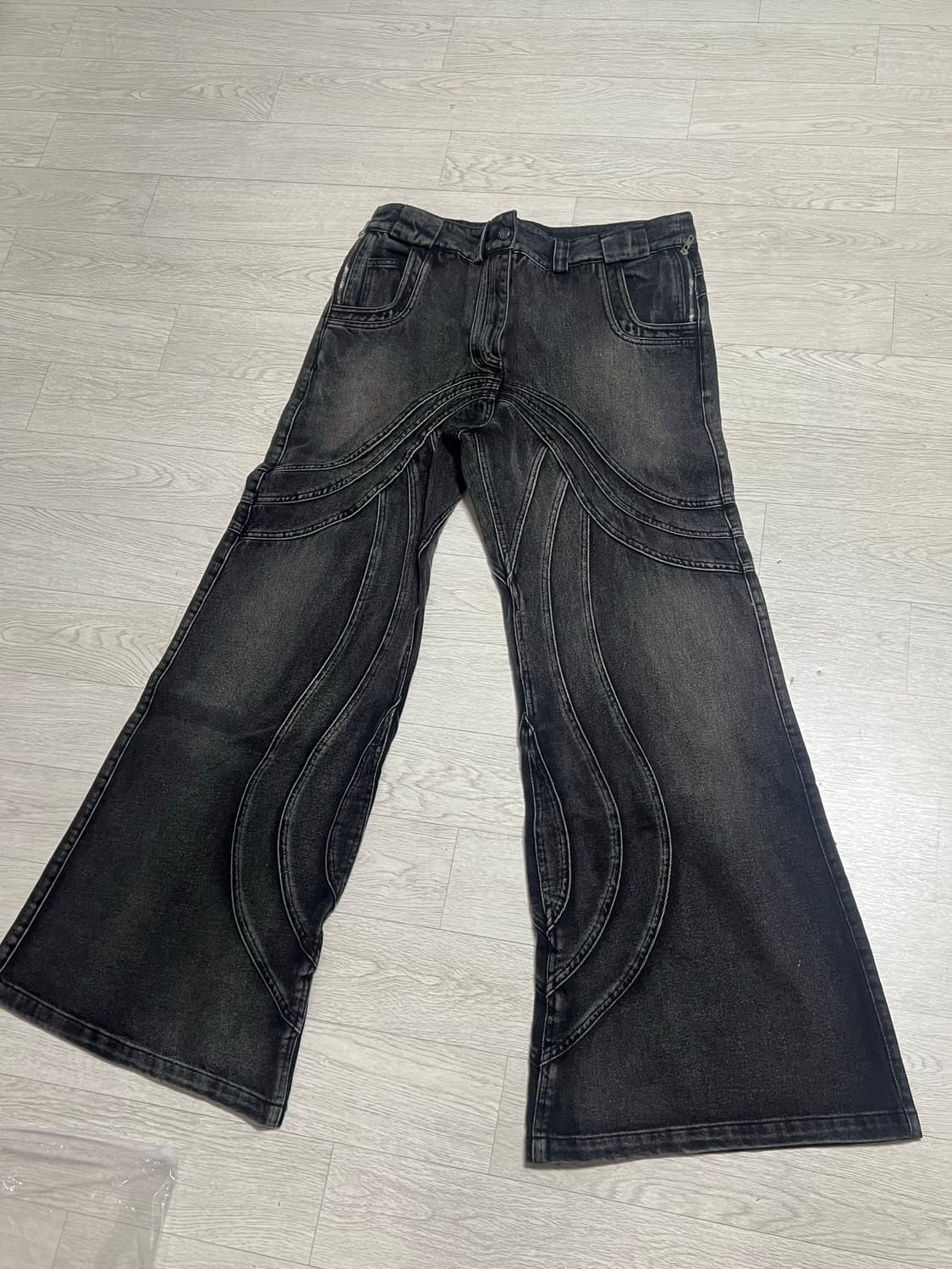 [XL] 노페이스 스튜디오 헤비 웨이브 데님 상품이미지1