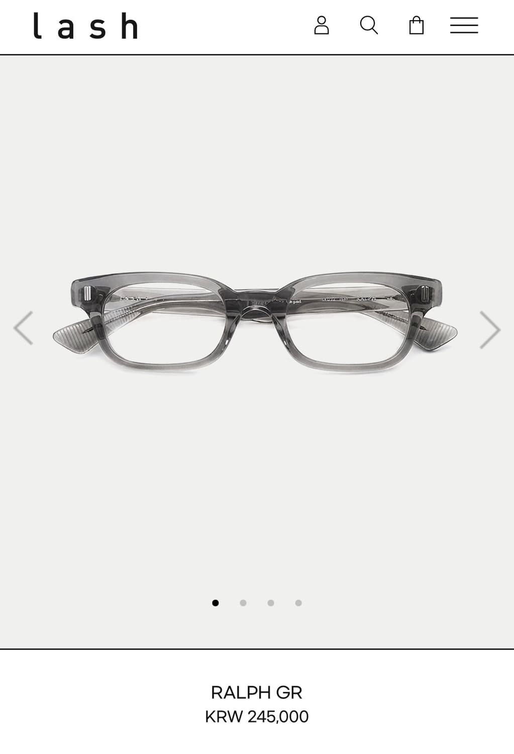 [OS] lash retrospect 래쉬 레트로스펙트 랄프 그레이 상품이미지1
