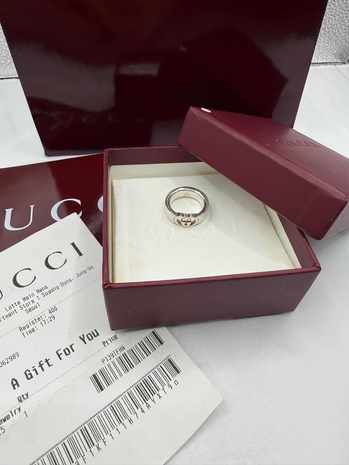 구찌 GG반지 상품이미지1