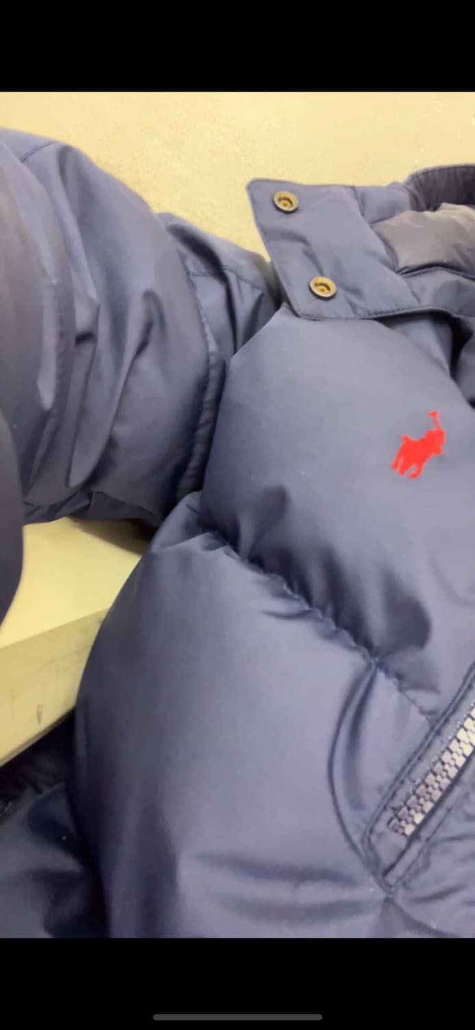 폴로랄프로렌 패딩 네이비(S) 상품이미지5