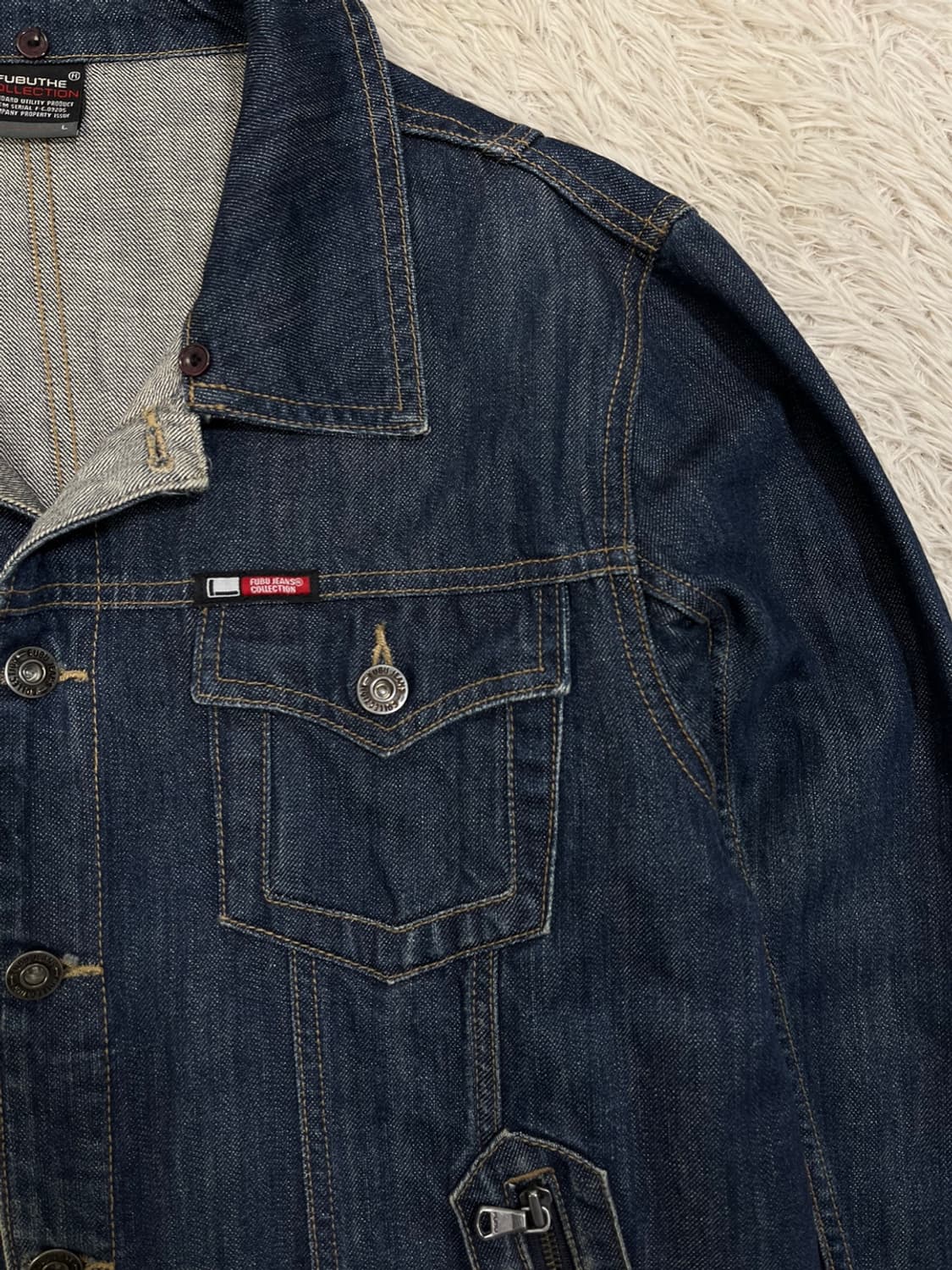 푸부 올드스쿨 데님 자켓/#2553 상품이미지2