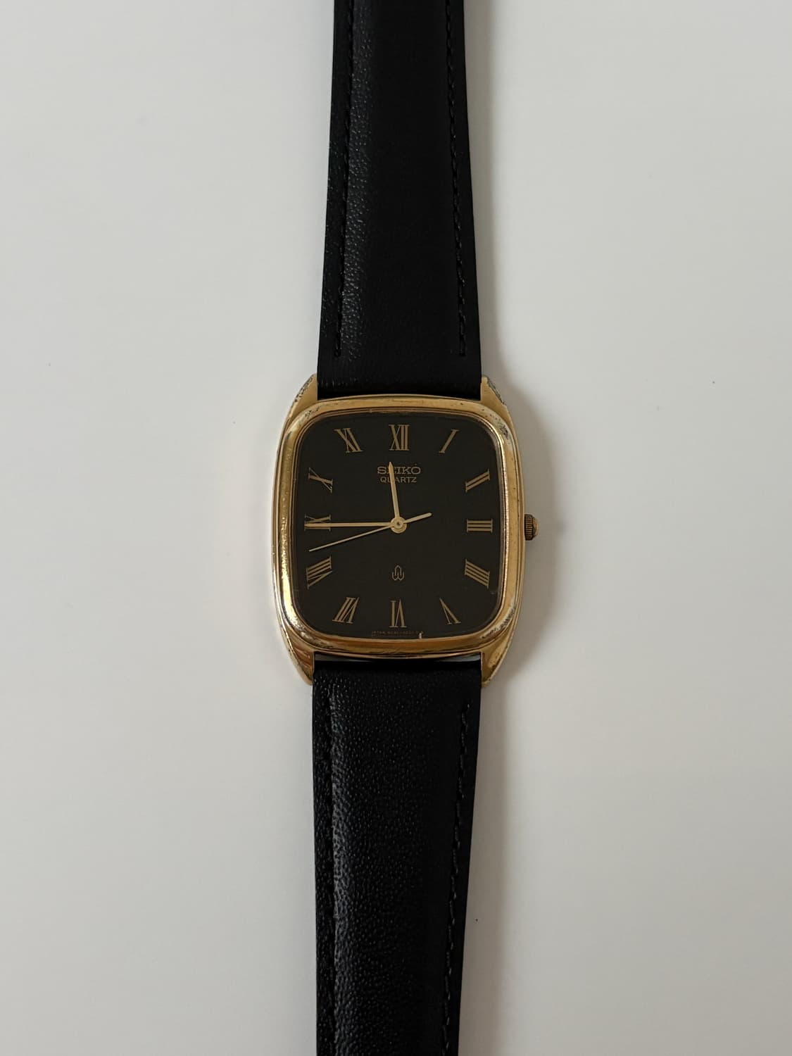 1980s Chariot Black Gold Tank Quartz 상품이미지3