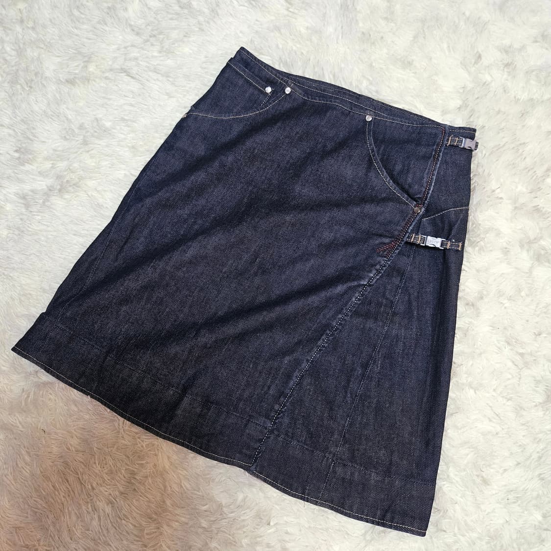 리바이스(Levis) 00's 엔지니어드 렙 스커트 27 상품이미지3