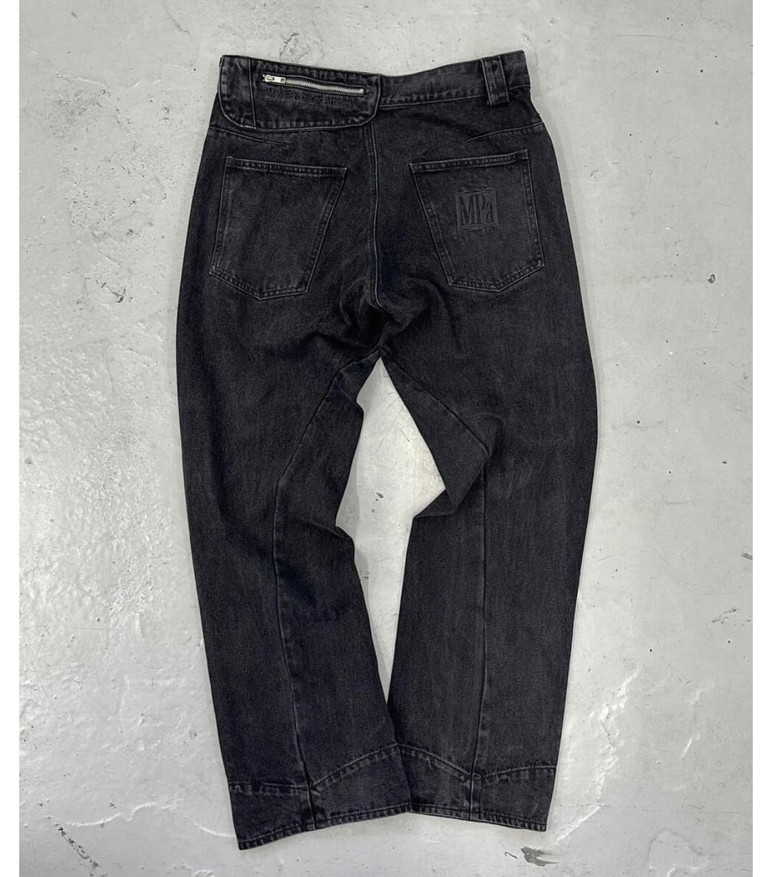 MPa DRIFT DENIM PANTS (BLACK) 상품이미지1