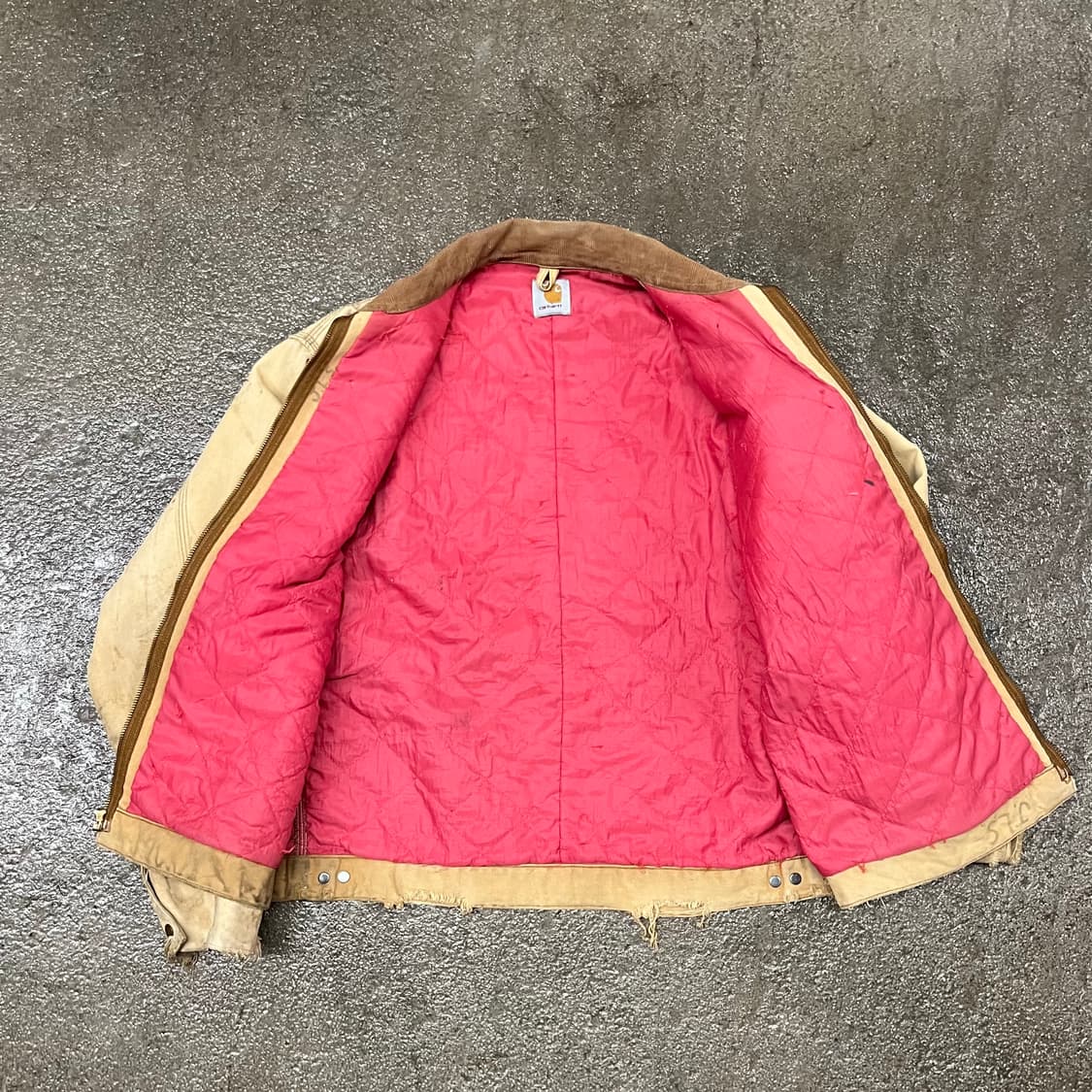 90s Carhartt 디트로이트 자켓 (110) 상품이미지4