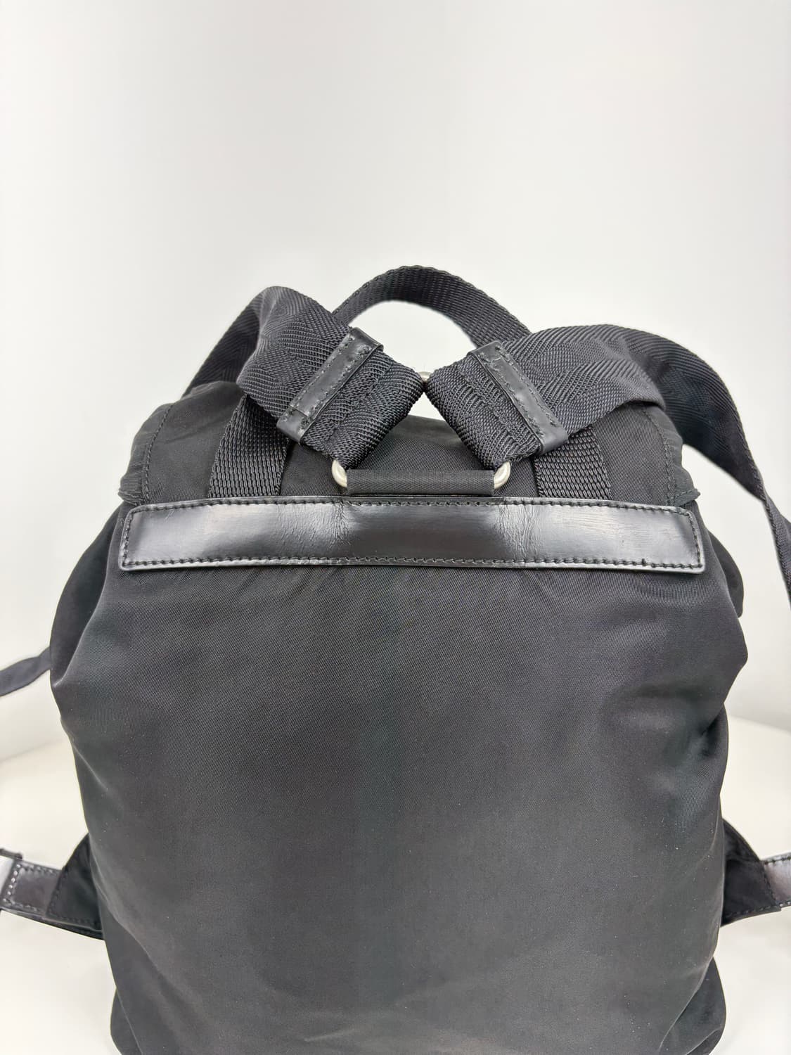 프라다 나일론 투포켓 스몰 백팩 상품이미지7