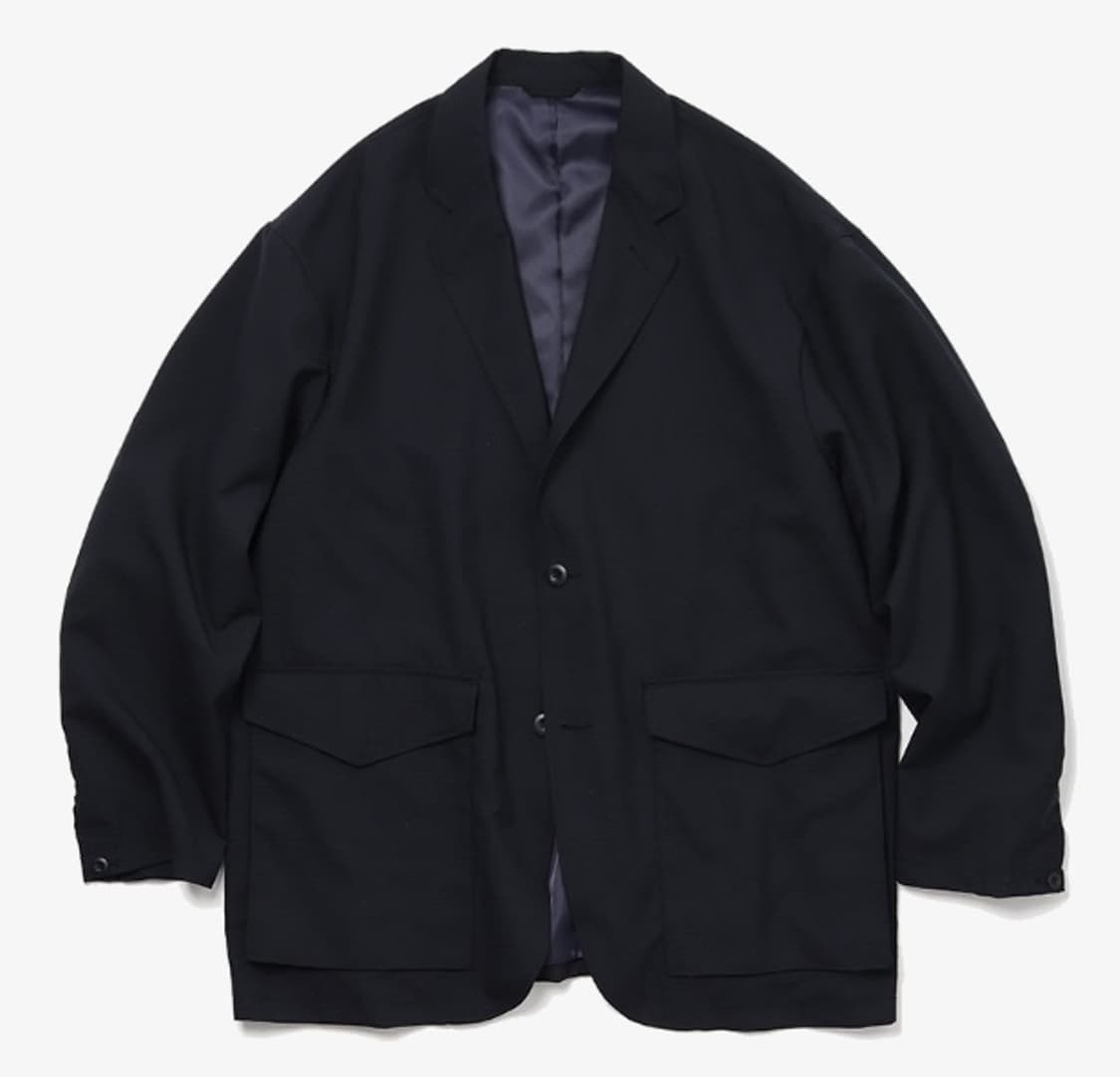 BEAMS 빔즈 테트론 울 웹 이지 자켓 상품이미지1