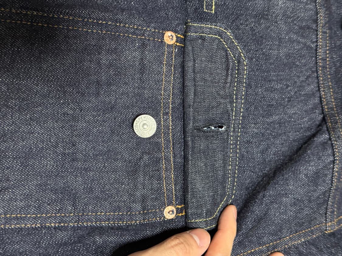 슈가케인 1936 1세대 데님자켓 미사용 상품이미지5