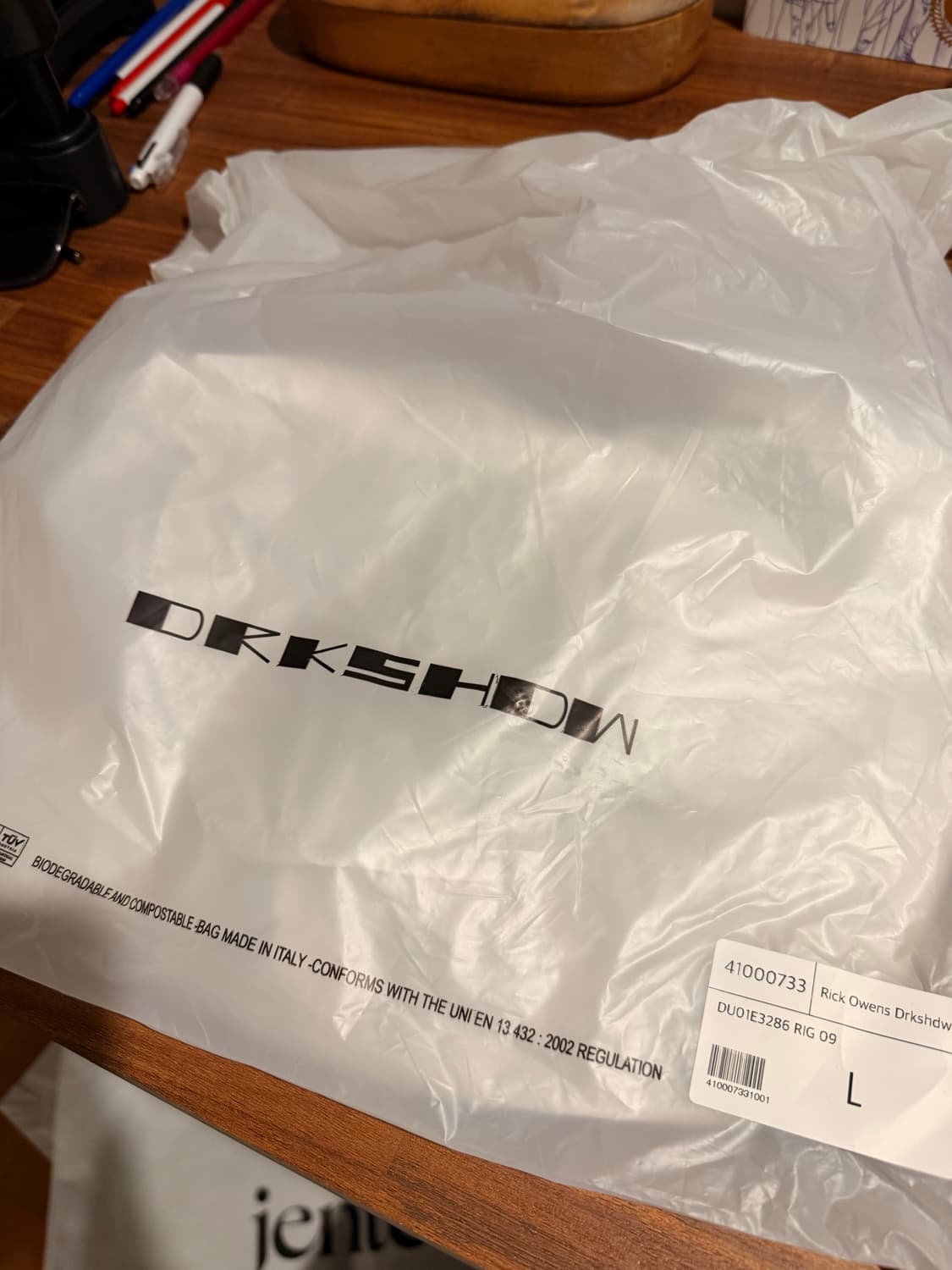 [L] 25SS 릭오웬스 다크쉐도우 마운틴 후드 집업 블랙 RIG 상품이미지4