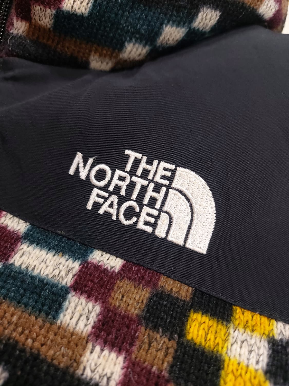 노스페이스 노르딕 패턴 패딩 조끼 80 상품이미지5