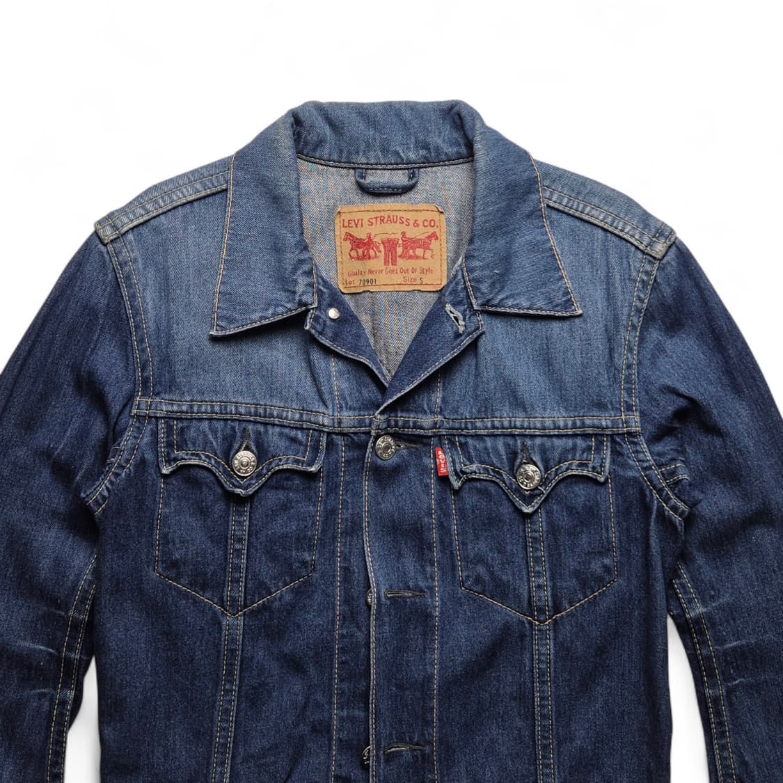 [S] 리바이스 70901 타입원 데님 트러커 자켓 상품이미지4