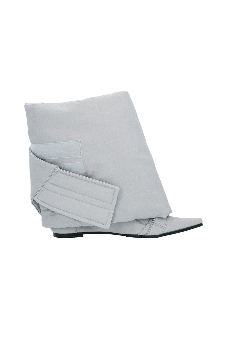 (240,25) 25AW 모듈웻지힐 + 디테쳐블 오버레이 - 숏 /그레이 상품이미지5