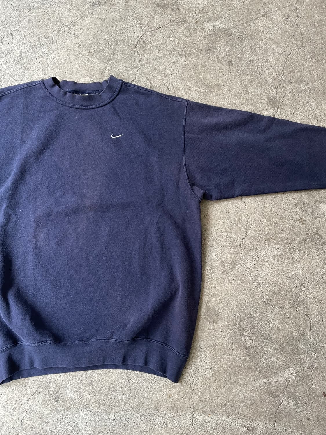90s Nike Faded Navy Sweatshirt(USA Made) 상품이미지2