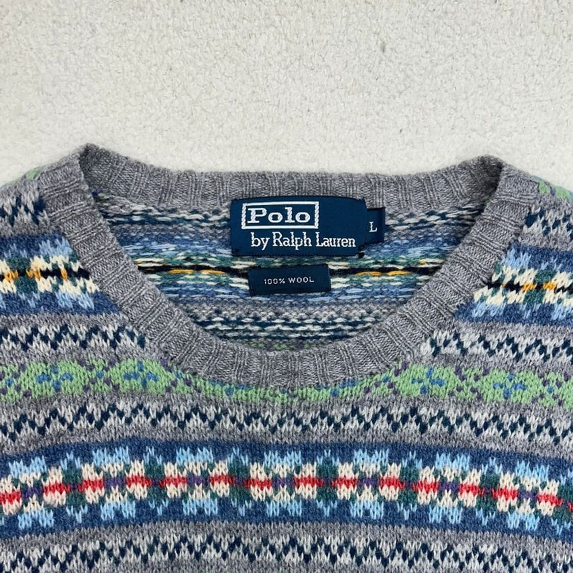 POLO BY RALPH LAUREN 노르딕 니트 L 상품이미지3