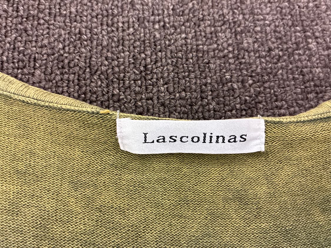 OS)Lascolinas 빈티지 여성 코드 자수 반팔 티셔츠 상품이미지4